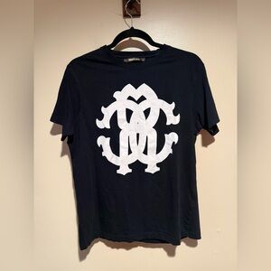 Roberto Cavalli Large Monogram t-shirt size large